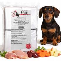 Šunų ėdalas šlapias, paukštiena, BARF, šaldytas, PREMIUM, 1 kg