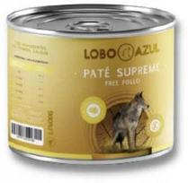 Šunų konservai LOBO AZUL Pate Supreme su vištiena, be grūdų, 400 g, 12 vnt.