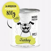Šunų konservai PEPE su kalakutiena, monoproteininiai, hipoalerginiai, 800 g