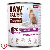 Šunų konservai RAW PALEO su ėriena, 800 g