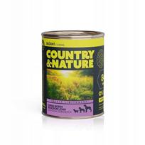 Šlapias pašaras COUNTRY&NATURE be grūdų, su fazanu ir cukinijomis, 800 g