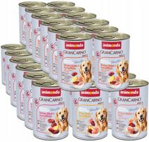 Šunų konservai Animonda GranCarno Sensitiv, mišrus rinkinys, 30 x 400 g
