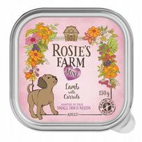 Šunų konservai ROSIE'S FARM su ėriena ir morkomis, 150 g