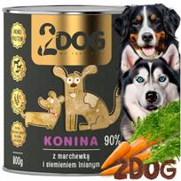 Šunų konservai su arkliena ir sėklomis, 800 g, MONOPROTEIN, hipoalerginiai