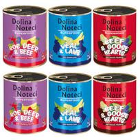 Šunų ėdalas DOLINA NOTECI Superfood, įvairių skonių, 6 x 800 g