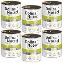 Šunų konservai DOLINA NOTECI su žąsiena, be grūdų, 6 x 800 g
