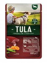Šlapias jautienos pašaras katėms Tula, 100 g