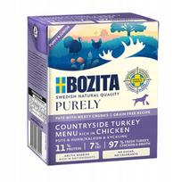 Šunų konservai Bozita Purely Paté Duoprotein PUPPY su kalakutiena ir viščiiena, be grūdų, 370 g