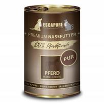 Šlapi pašaras šunims ir katėms ESCAPURE Pferd Pur, arkliena, 400 g