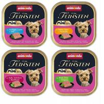 Šunų konservai ANIMONDA Vom Feinsten Mini, įvairių skonių, 32 x 100 g