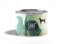 Šunų konservai Saba, putpeliena, 100 % mėsa, 410 g