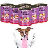 Šunų maistas DOLINA NOTECI SUPERFOOD, stirniena, 6 x 400 g