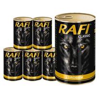 Šlapias šunų maistas RAFI su vištiena, 6 x 1240 g, Dolina Noteci