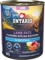Šunų maistas Ontario, ėriena su šaltalankiais, 800 g