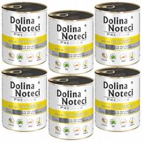 Šunų konservai DOLINA NOTECI Premium su vištiena, 6 x 800 g, be grūdų