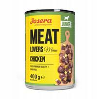 Šunų konservai JOSERA Junior Meat Lovers su vištiena, 400 g