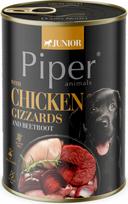 Šunų konservai DOLINA NOTECI PIPER Junior su vištiena ir burokėliais, 400 g