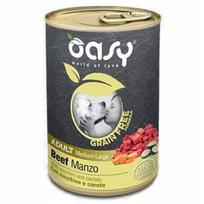 Sausas šunų maistas Oasy Adult M/L su jautiena, 400 g