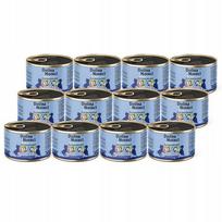 Šunų konservai Dolina Noteci Superfood, veršiena ir antiena, 12x185 g
