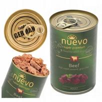 Šunų konservai su jautiena NUEVO, 400 g, suaugusiems