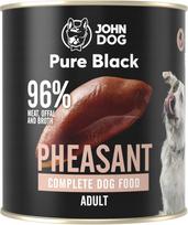 Šunų konservai John Dog Pure Black su fazano mėsa, 800 g