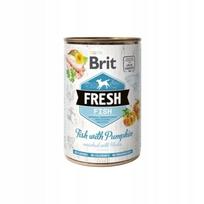 Šunų konservai BRIT Fresh su žuvimi ir moliūgais, 400 g
