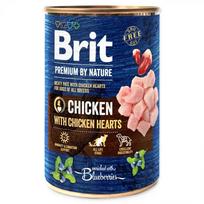 Šunų konservai BRIT Premium By Nature su vištiena, 400 g