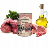 Šunų konservai Forest Flavours su šerniena ir ėriena, 400 g, senjorams