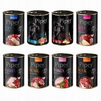 Šunų konservai PIPER MIX, 8 x 400 g