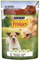 Šunų ėdalas FRISKIES su ėriena ir morkomis padaže, 85 g