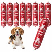 Šlapias šunų ėdalas BATON WIELKOPOLSKI, jautienos dešra, 10 x 900 g