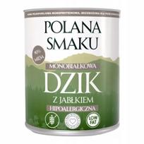 Šunų konservai POLANA SMAKU, šerniena su obuoliais, 800 g, monoproteininiai