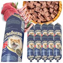 Šunų konservai su jautiena ir ėriena, 85% mėsos, su biotinu, 10 x 1 kg