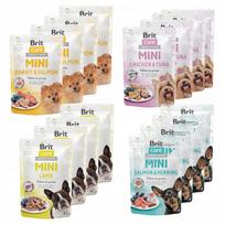 Šlapias maistas mažų veislių šunims Brit Care, MIX, 20 x 85 g