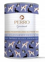 Šunų konservai Perro Gourmet su fazaniena ir kriauše, 400 g, monoproteininiai