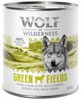 Šunų konservai Wolf of Wilderness Monoprotein Adult su ėriena, 6 x 800 g
