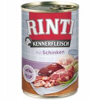 Šunų konservai RINTI KENNERFLEISCH su kumpiu, 400 g