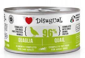 Šunų konservai Disugual su putpelių mėsa, 150 g