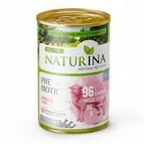 Šunų konservai NATURINA Elite Mono su ėriena ir prebiotikais, 400 g