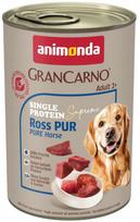 Šlapias šunų ėdalas ANIMONDA GranCarno su arkliena, 400 g