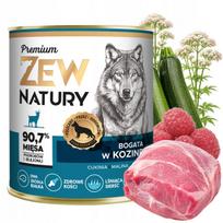 Šunų konservai su ožkiena, 800 g, Zew Natury