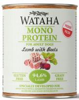 Šunų konservai Wataha Monoprotein su ėriena ir burokėliais, 800 g