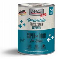 Šunų konservai MAC'S su ėriena, monobaltyminiai, hipoalerginiai, 800 g