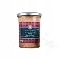 Šunų pašaras jautriai kasai, su triušiena ir daržovėmis, 380 g, mažai riebalų