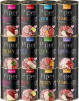Šunų pašaras DOLINA NOTECI PIPER PREMIUM, įvairių skonių, 12 x 400 g