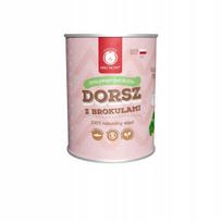 Šlapias šunų ėdalas HAU NOW su menke ir brokoliais, 400 g