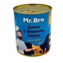 Šunų maistas MR. BRO su arkliena ir linų sėmenimis, 800 g