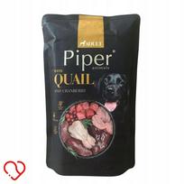 Šunų pašaras Piper Animals su putpeliena ir spanguolėmis, 500 g