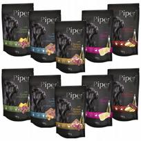 Šunų konservų rinkinys Dolina Noteci PIPER, be grūdų, 10 x 500 g, įvairūs skoniai