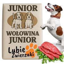 Šunų maistas jautienos BARF, šaldytas, jauniems, 10 kg
